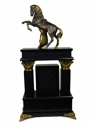 Каминные часы из яшмы купить с доставкой Каминные часы из яшмы