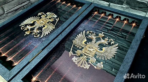 Нарды «Герб России» купить с доставкой Нарды «Герб России»