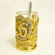 Подстаканник для чая «55 лет» — фотография 2