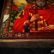 Икона деревянная "Святой князь Владимир" — фотография 6