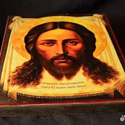 Икона "Нерукотворный образ Спасителя нашего Иисуса — фотография 3