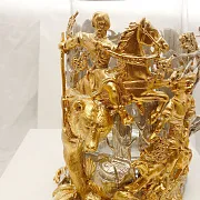 Металлический подстаканник «На медведя» — фотография 5