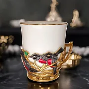 Красивая кофейная чашка "Птички" — фотография 1