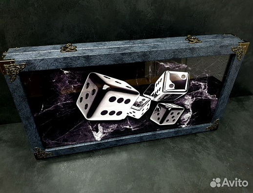 Нарды «Стальные зарики» купить с доставкой Нарды «Стальные зарики»