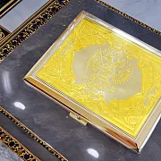 Портсигар "Российский"/ на 9 сигарет. Златоуст — фотография 1