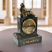 На память: Часы со спаниелем — фотография 1