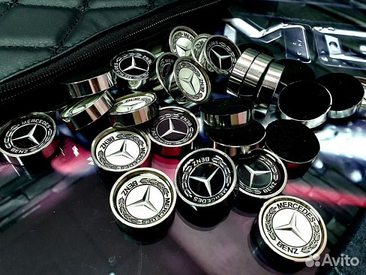 Стальные фишки «Mercedes» купить с доставкой Стальные фишки «Mercedes»