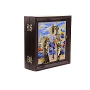 Ключница «Пара. Набережная. Мост» с подсветкой — фотография 4