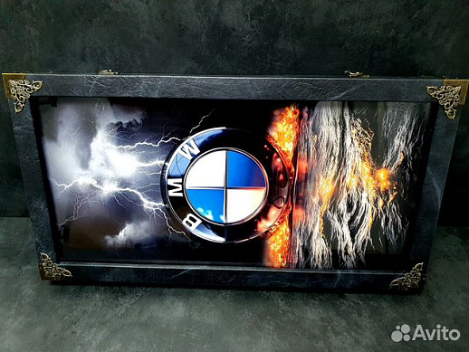 Нарды «BMW» купить с доставкой Нарды «BMW»