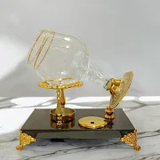 Коньячный бокал с подогревом. Златоуст — фотография 1