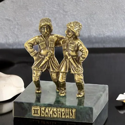 Бронзовая статуэтка «Знак зодиака Близнецы» — необычный подарок
