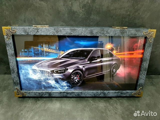 Нарды «BMW против Mercedes» купить с доставкой Нарды «BMW против Mercedes»