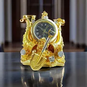 Сувенирные часы «Грош цена» в золоте — фотография 1