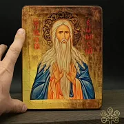 Икона святого Макария Великого. Ручная работа — фотография 1