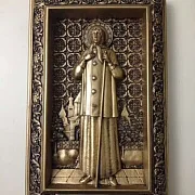 Резная Икона Ксения Петербургская — необычный подарок — фотография 6