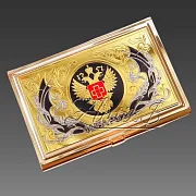 Визитница с логотипом «ФМБА» — фотография 3