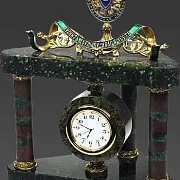 Часы с гербом пограничной службы — фотография 2