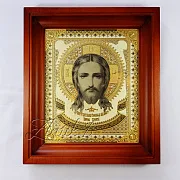 Подарочная икона Иисуса Христа /в киоте/. Златоуст — фотография 8